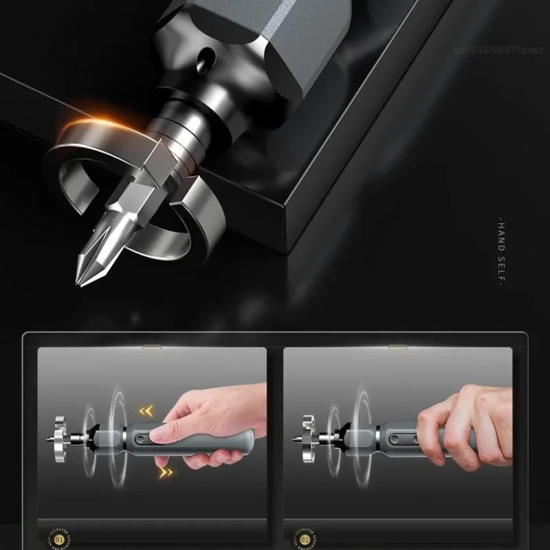 Xiaomi oulaide conjunto de chave de fenda elétrica bateria de lítio recarregável manutenção doméstica repai mini ferramenta recarregável portátil - Image 3