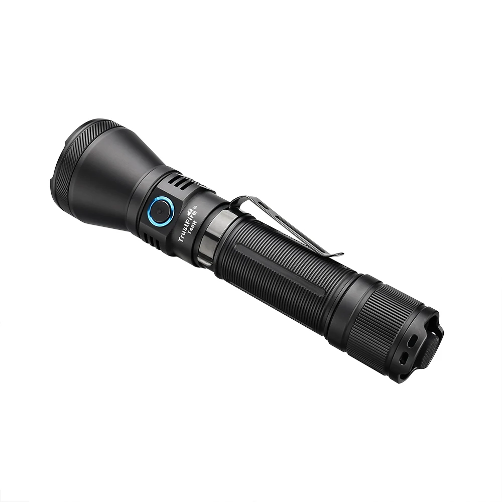 Trustfire T40R Tactical Rechargeable lamp 1800Lumen 550Meter Beam Range Led Flashlight with Usb Charging Self-defense IP68 Torch - Image 2