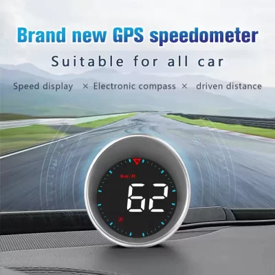 New For HUD G5 Head Up Display With Overspeed Alarm Digital Dashboard GPS Digital Smart Speedometer For All Cars MPH KMH Compass