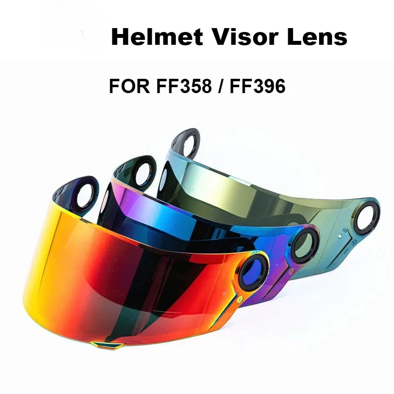 Viseira para ls2 ff358 ff396 rosto cheio motercycle capacete viseira escudo lente capacete ls2 capacete acessórios da motocicleta