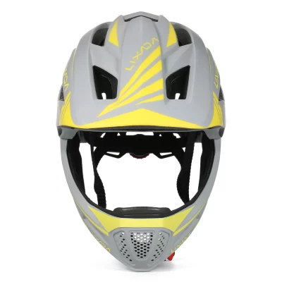 Lixada crianças destacável rosto cheio capacete crianças esportes segurança capacete da bicicleta equipamentos de proteção para ciclo skate patins