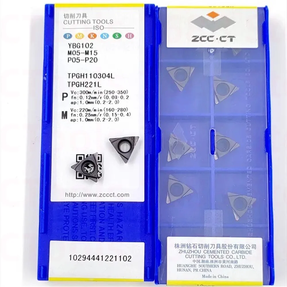 ZCC.CT TPGH060102L TPGH060104L TPGH090202L TPGH090204L TPGH110302L TPGH110304L YBG102 YNG151Carbide insere - Image 5