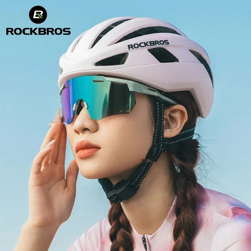 ROCKBROS Cycling Glasses MTB Road Bike Eyewear Driving Golf Goggles Protection Sports UV400 Sunglasses Polarized/Photochromic - Image 3