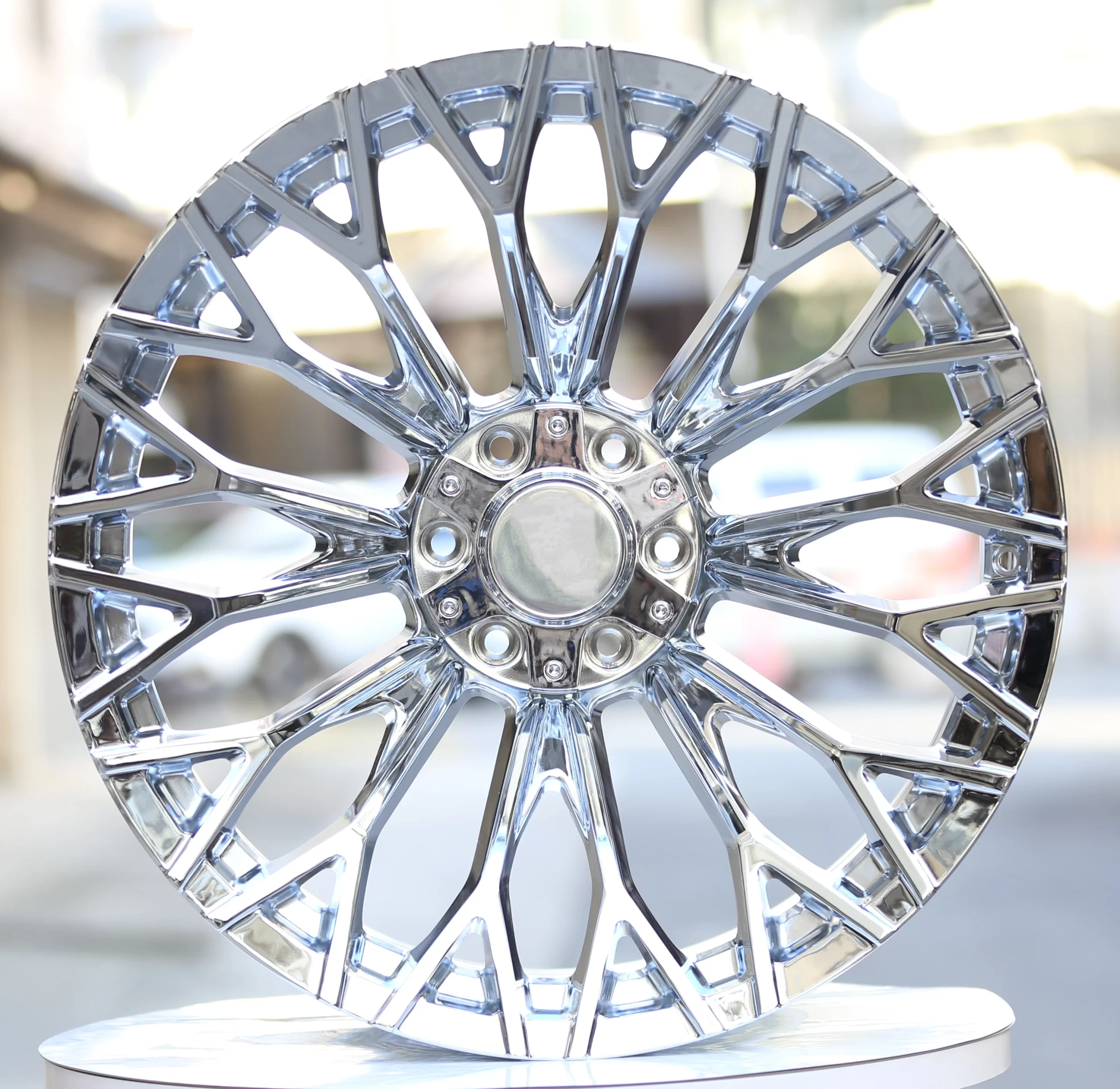 Rodas de liga de fundição côncava profunda de luxo 20*10j, 22*12j off road rodas especiais para jeep gmc ram ford f150 wrangler etc. - Image 4