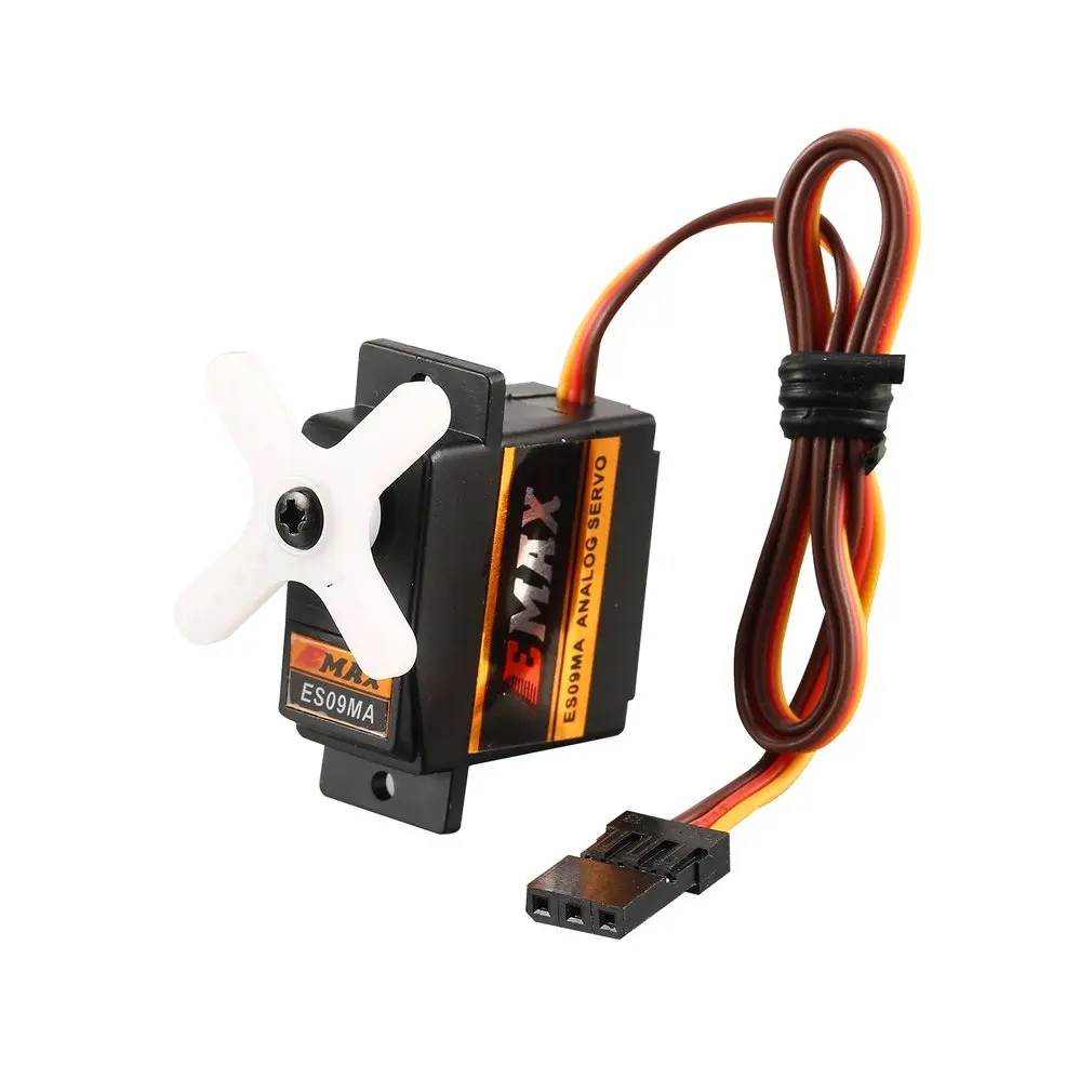 EMAX ES09MA Metal Analog Servo 14.8g Waterproof Servo with Gears Suitable for RC FPV Car Helicopter Boat Airplane Accessories - Image 4