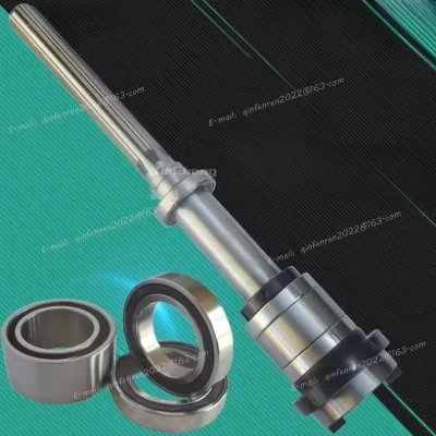 No. 5, No. 6 Turret Milling machine NT40 Main shaft Assembly Splined shaft Precision bearing Extended shaft center