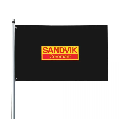 Bandeira do orgulho SANDVIK impressa presente banner casa ao ar livre 90x150cm
