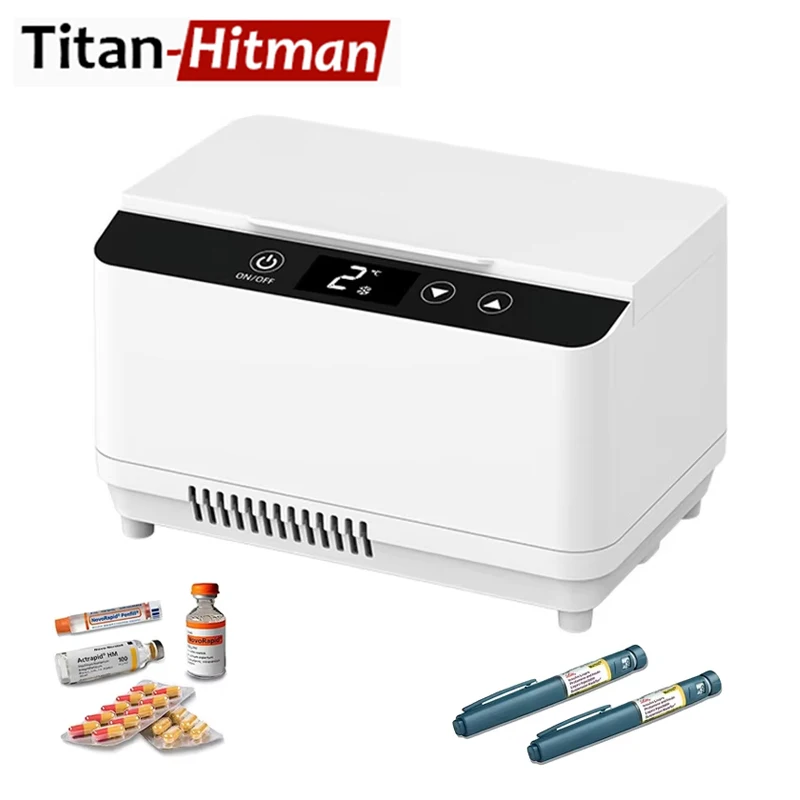 Insulin Cooler Box Travel Case Insulin Pen Medicine Refrigerator Portable Medical Refrigerator Double Deck Large Capacity - Image 5