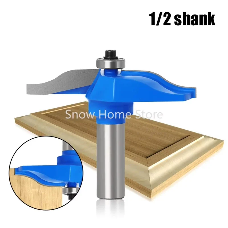 Household Door Board Knife 1/2 Handle 12 Bakelite Milling Slotting Trimming Machine Cutter Head Cabinet Panel
