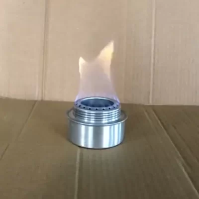 1pc ultraleve fogão a álcool ao ar livre 100/120ml mini fogão a álcool portátil com tampa acampamento ao ar livre caminhadas panelas