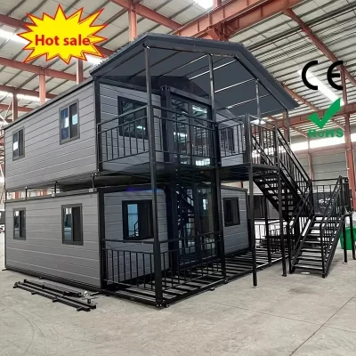 Customizable Best Steel 2 Story Container House Double-story 30ft 40ft Expandable Container Homes