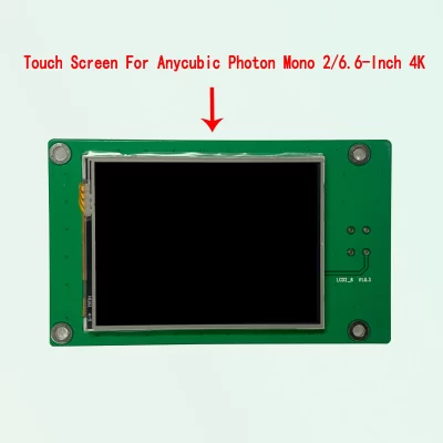 Tela de toque controlada por resistor de 2,8 polegadas adequada para anycubic photon monocromático 2K4K operação tela de toque display de impressora 3D