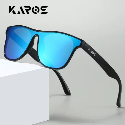 KAROS Fashion Sunglasses For Men Women Square Oversized Anti Glare Driving Eyewear Mirror Sun Glasses Women UV400 Goggles YZ2016