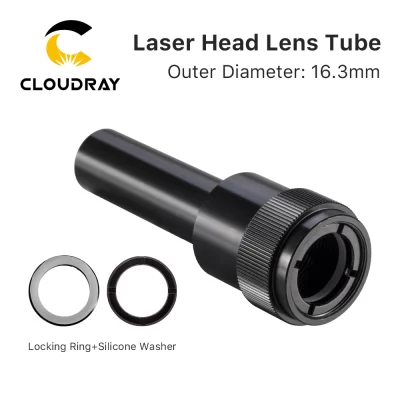 Cloudray Aluminum L Series D20 F63.5mm Lens Tube for CO2 Laser Cutting Engraving Machine