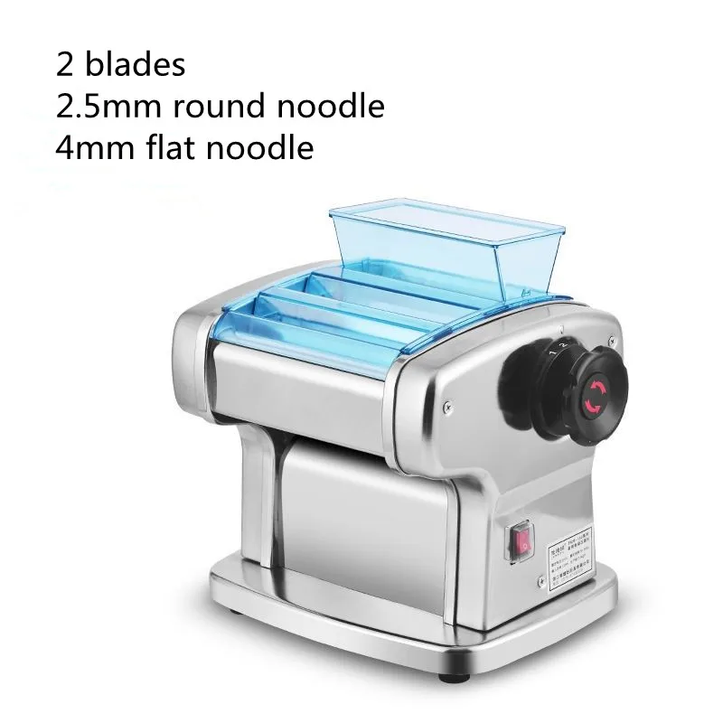 Electric Noodle Making Machine Stainless Steel Pasta Maker Cutting Slicer Noodle Pressing Machine Dough Cutter - Image 4