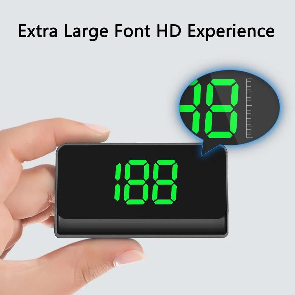V9 car high-definition display KMH digital HUD windshield projection suitable for all automotive electronic components - Image 3
