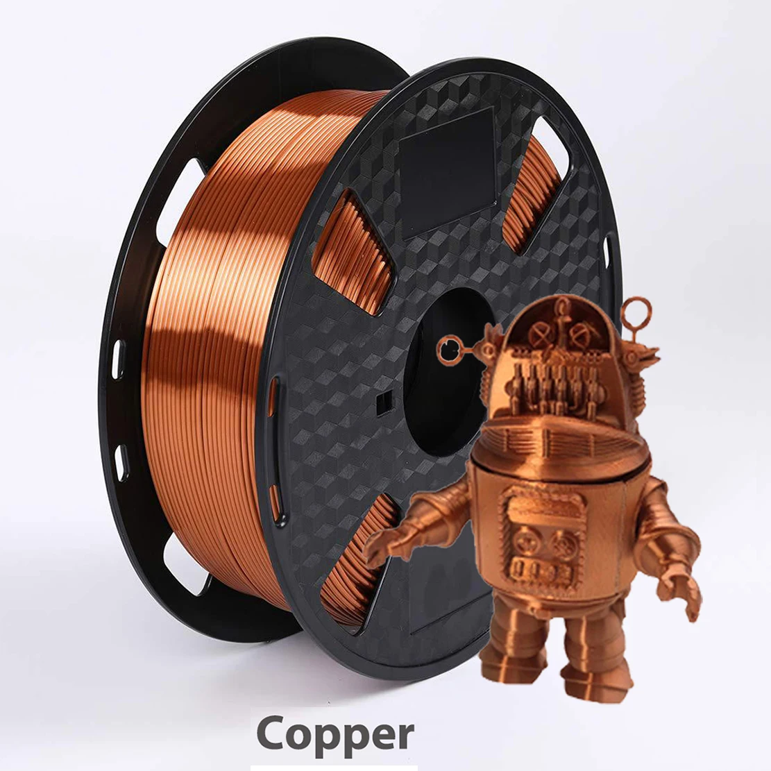 Silk PLA 3D Filament Wire 1.75mm 3D Printer Material 250g,500g,1kg 3D Print Refills, Filament wire Vacuum Packaging - Image 2