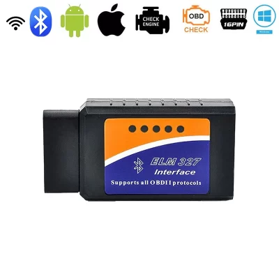 Leitor de código elm327 v2.1 obd2 scanner bt/wifi elm 327 obd ferramenta de diagnóstico do carro para android/ios pk vgate icar2