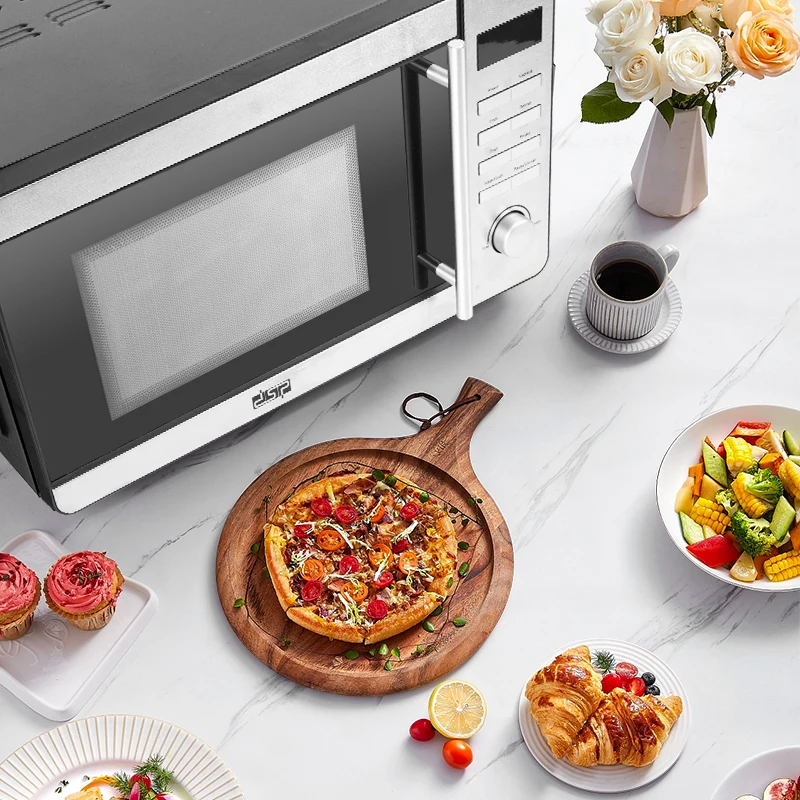 Electric Forno LED Digital Panel Kitchen Fast Cooking Microwave Oven with LED Stainless Steel Display - Image 4
