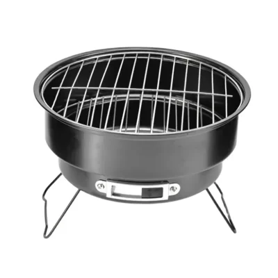 Grelha de churrasco a carvão, churrasqueira doméstica, fogo ajustável, fogão de acampamento, grelha de mesa para ao ar livre räucherofen