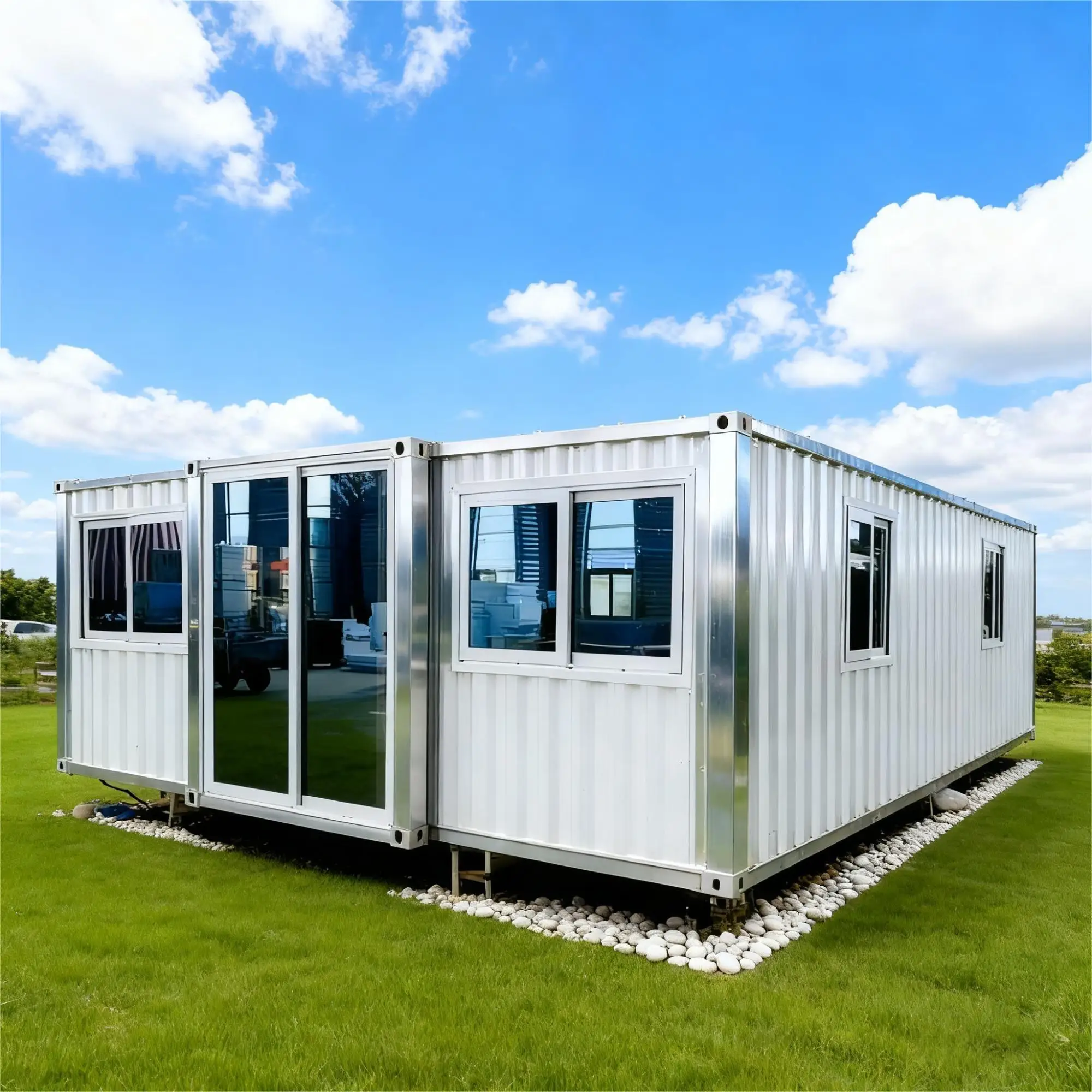 Modern Prefab Container Home Portable Modular Villa Glamping Resort Vacation Cabin Cabin Sleep Container House for Hotel - Image 2