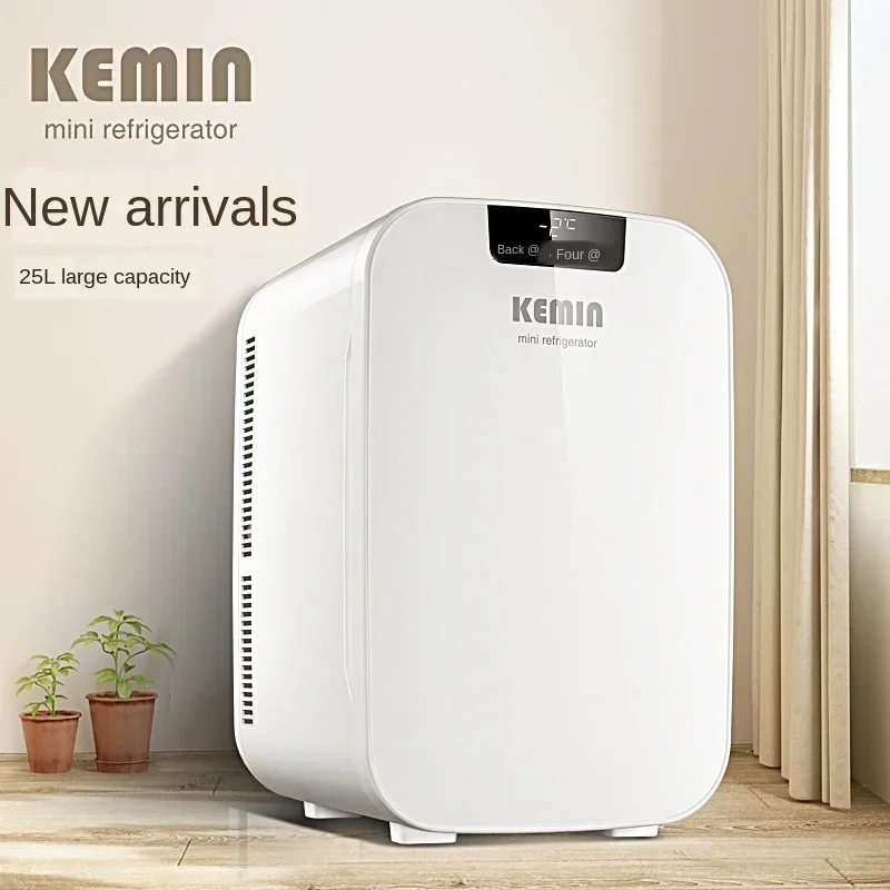 KEMIN 25L Refrigerator Dual Core Digital Fridge Home Fridge Dual-use LCD Heating Small Heat Cooler - Image 5