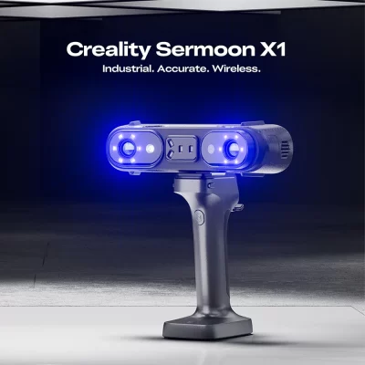 Creality 3d scanner sermoon x1 0.02mm alta precisão 90fps anti-shake 34 + 7 + 1 linha laser azul/rastreamento ninja digitalização de buraco profundo