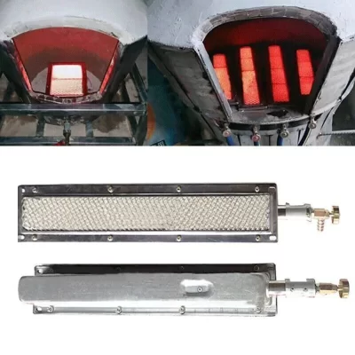1pc churrasqueira a gás queimador lateral infravermelho aquecedor de cerâmica 41cm * 8cm acessórios de cozinha churrasco queimador de cerâmica infravermelho