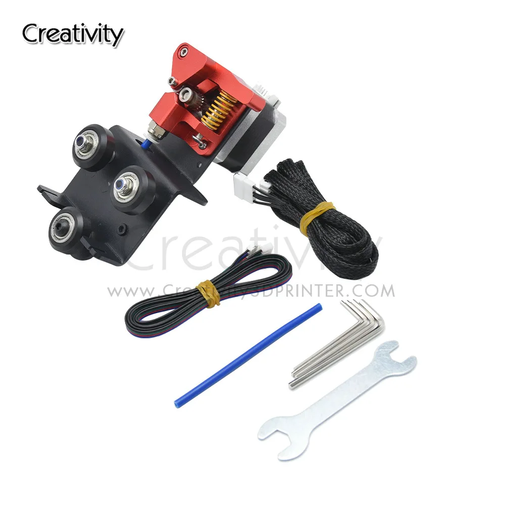 Kit de placa de suporte para extrusora de engrenagem dupla, atualização de acionamento direto para Ender-3 ender 3 pro cr 10, cr 10s adaptador de extrusora peças de impressora 3d - Image 2