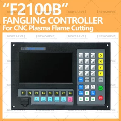 Controlador de Plasma Fangling F2100B Sistema CNC Máquina de Corte a Chama Sistema de Controle Digital de Plasma de 2 Eixos