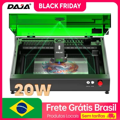 Daja a8 cortador a laser gravador de alta precisão negócios eficiente máquina gravura a laser para madeira metal acrílico tumblers couro