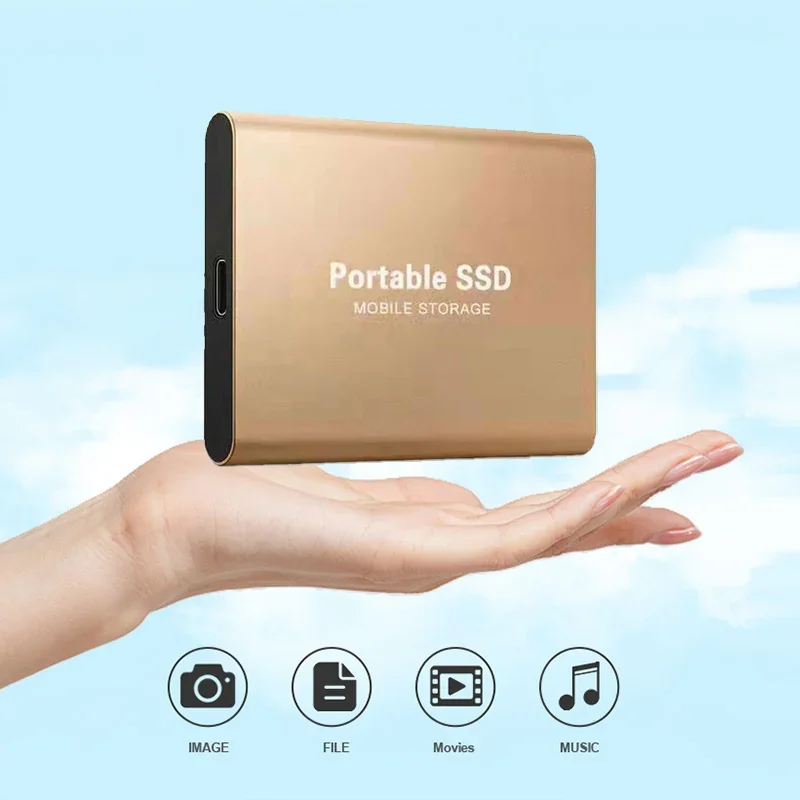 Large capacity storage hard drive 1TB 2TB original external hard drive 4TB type-c storage hard drive, for laptops/PCs/Macs - Image 4
