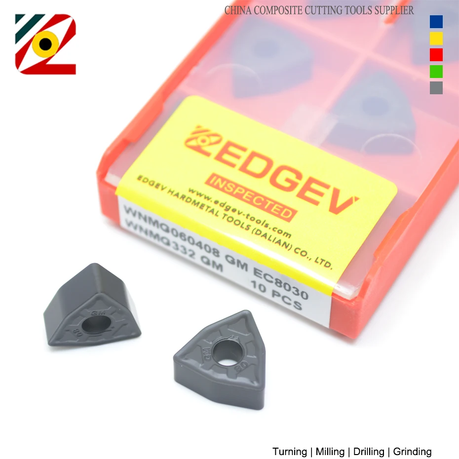 WNMG060408 WNMG06 WNMG 060408 WNMG332 GM inserções de carboneto originais aço ferro fundido inserções de torneamento inoxidável ferramenta de torneamento de torno - Image 2