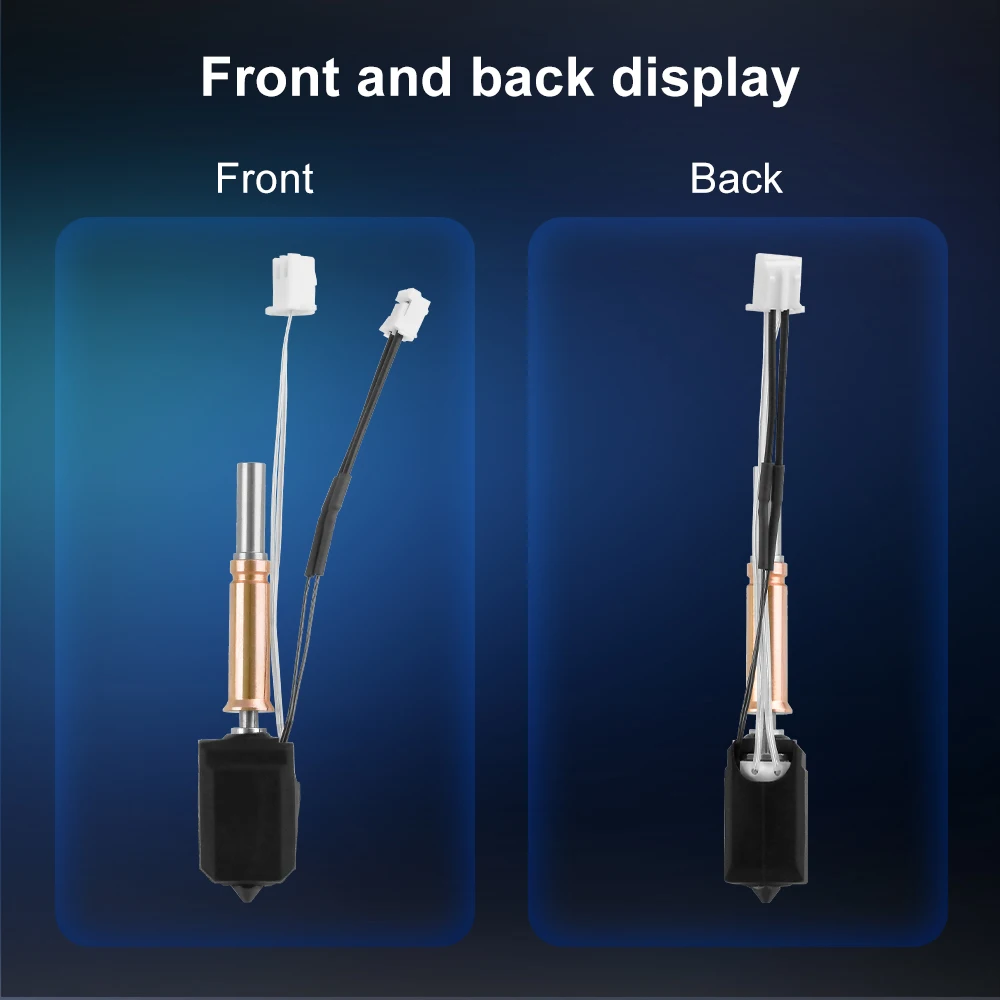 Para anycubic kobra 3 hotend kit atualizado extremidade quente 0.2 0.4 0.6 0.8mm bicos de aço endurecido peças de impressora 3d para kobra 3 combo - Image 2