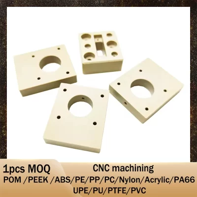 Custom CNC Prototype Milling Plastic, CNC Plastic Parts, CNC Machined Peek Components