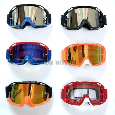 Óculos de motocicleta dos homens motocross óculos vermelho da bicicleta da sujeira mtb enduro ciclismo equitação óculos de sol mx crosscountry motocicleta