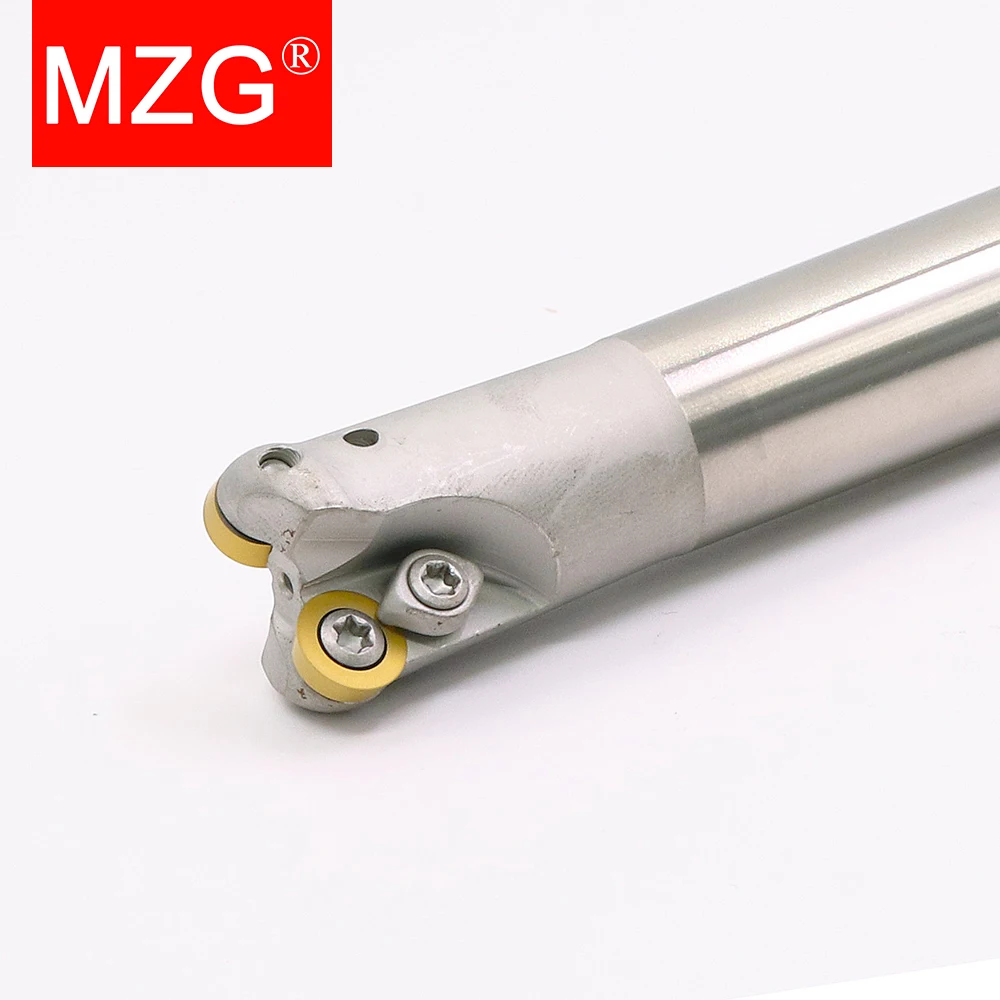MZG EMR 20MM 25MM 32MM RPMT RPMW Carbide Inserts End Mill Arbor Cutting Machining Round Nose Milling Cutter