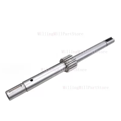 3 # 4 Turret Milling Machine Feed Gear Shaft B166 Automatic Feed Clutch Gear Spindle Mill Accessories