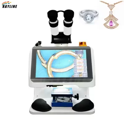 Preço de fábrica 200w jóias ponto máquina de solda a laser ccd controle da tela toque micro yag solda ouro prata titânio anel