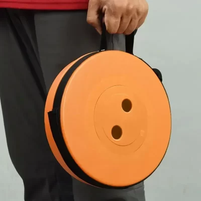 Conjunto de cadeira de acampamento portátil com mini banco dobrável, cadeira de pesca ajustável para atividades ao ar livre cadeira de acampamento