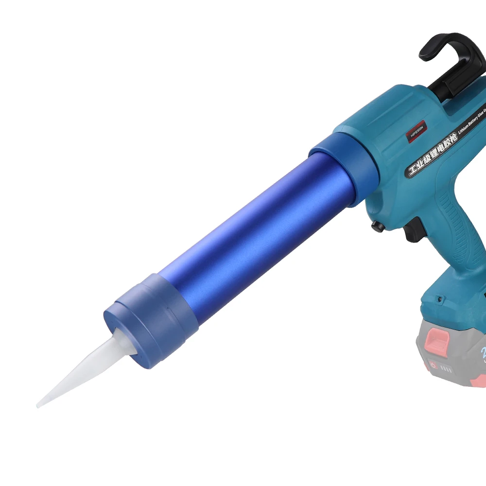 HIFESON 300ml Pistola de calafetagem elétrica Pistolas selantes automáticas Pistola de cola elétrica Ferramenta elétrica adesiva para Makita 18V 21V 26V - Image 2
