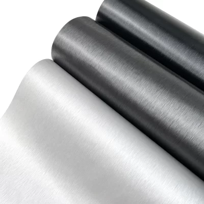 Envoltório de vinil fosco escovado alumínio filme envoltório de vinil à prova dwaterproof água folha pvc veículo diy adesivo liberação ar carro motocicleta estilo