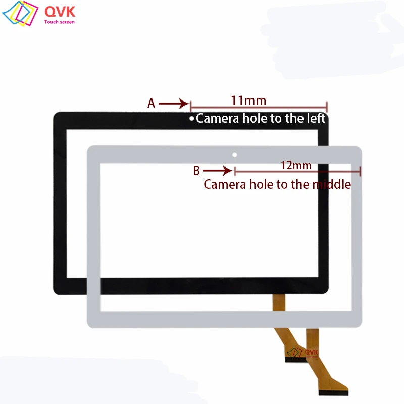 10.1 Polegada New 237*167 164 mm Tablet Capacitivo Touch Screen Digitizer Sensor Painel de vidro externo para BDF K107 K107AG K107FXGA1 - Image 2