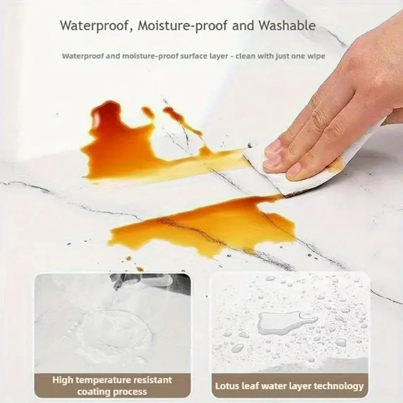 Painel de parede com padrão de mármore estilo europeu, casca e bastão, papel de parede decorativo, arte de parede para sala de estar, quarto, decoração de casa - Image 6