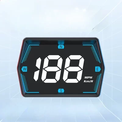 G20 HUD GPS Car Digital Speedometer Head-Up Display Universal Big Font Overspeed Alarm For All Cars Electronic Accessories