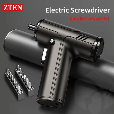 Multi-funcional chave de fenda elétrica recarregável casa mini chave de fenda parafuso conjuntos de ferramentas de aperto conjuntos de ferramentas elétricas