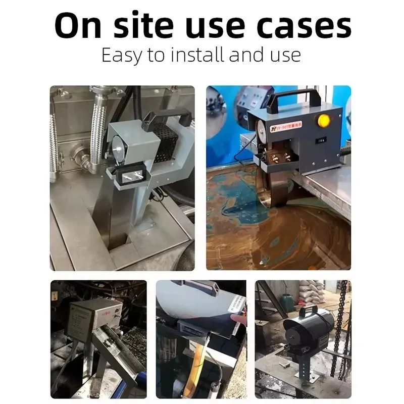 Mini skimmer de óleo portátil 220v, cinto de aço cnc, raspador de óleo, desengordurante, separador industrial de óleo e água, máquina de recuperação - Image 4