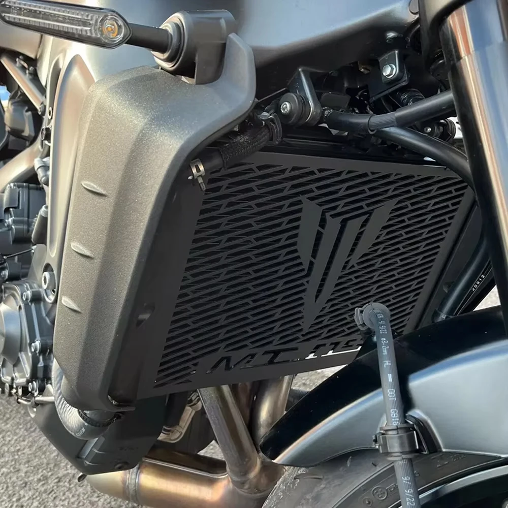 Motorcycle Radiator Guard For Yamaha MT09 MT-09 2021 2022 2023 2024 CNC Water Tank Grille Guard Protection Cover MT 09 2014-2020