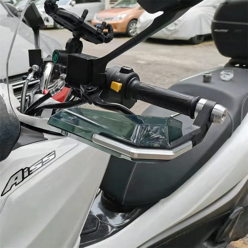Motorcycle Handguard Hand Shield Protector Windshield For FAZER FZ8 FZ 8 All Years - Image 3