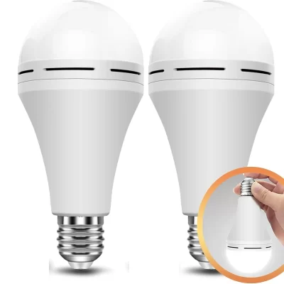 Lâmpada led recarregável 7w 9 12 15 85-265v lâmpada de emergência para falha de energia doméstica barraca de acampamento varanda lâmpada de jardim